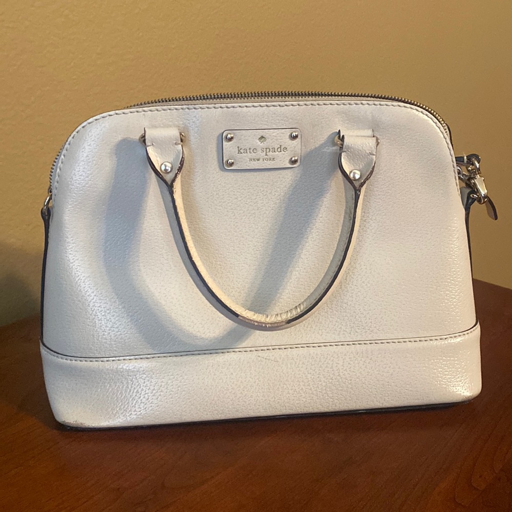 Kate spade Satchel purse cream